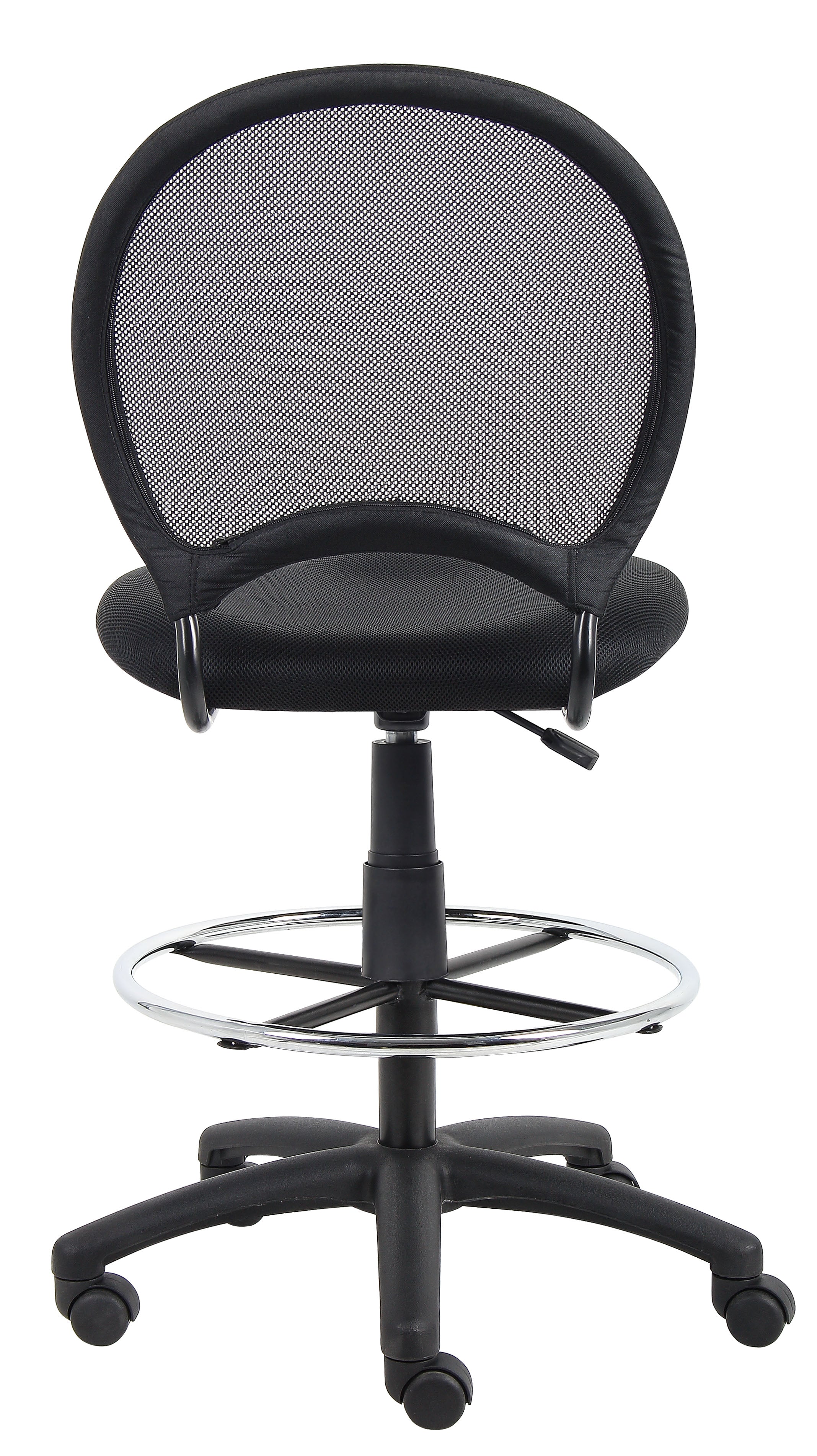 Boss Mesh Drafting Stool — No Arms #Arms_No Arms