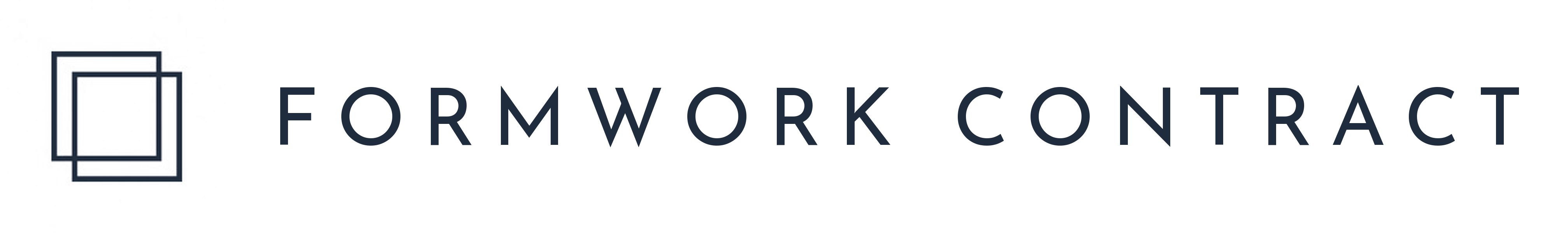 Formwork Contract